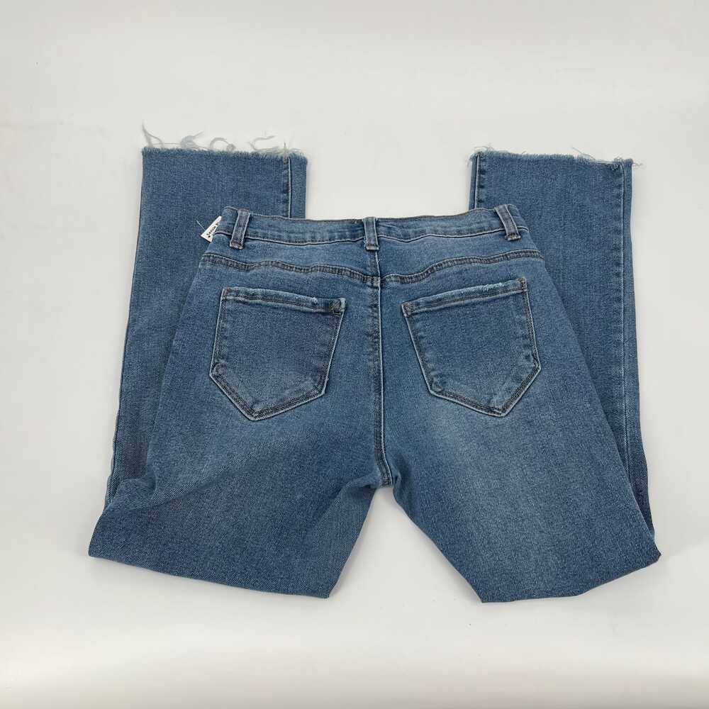 Kensie Blue High Rise Straight Leg Jeans | Women’s Size 2 - Picture 5 of 5